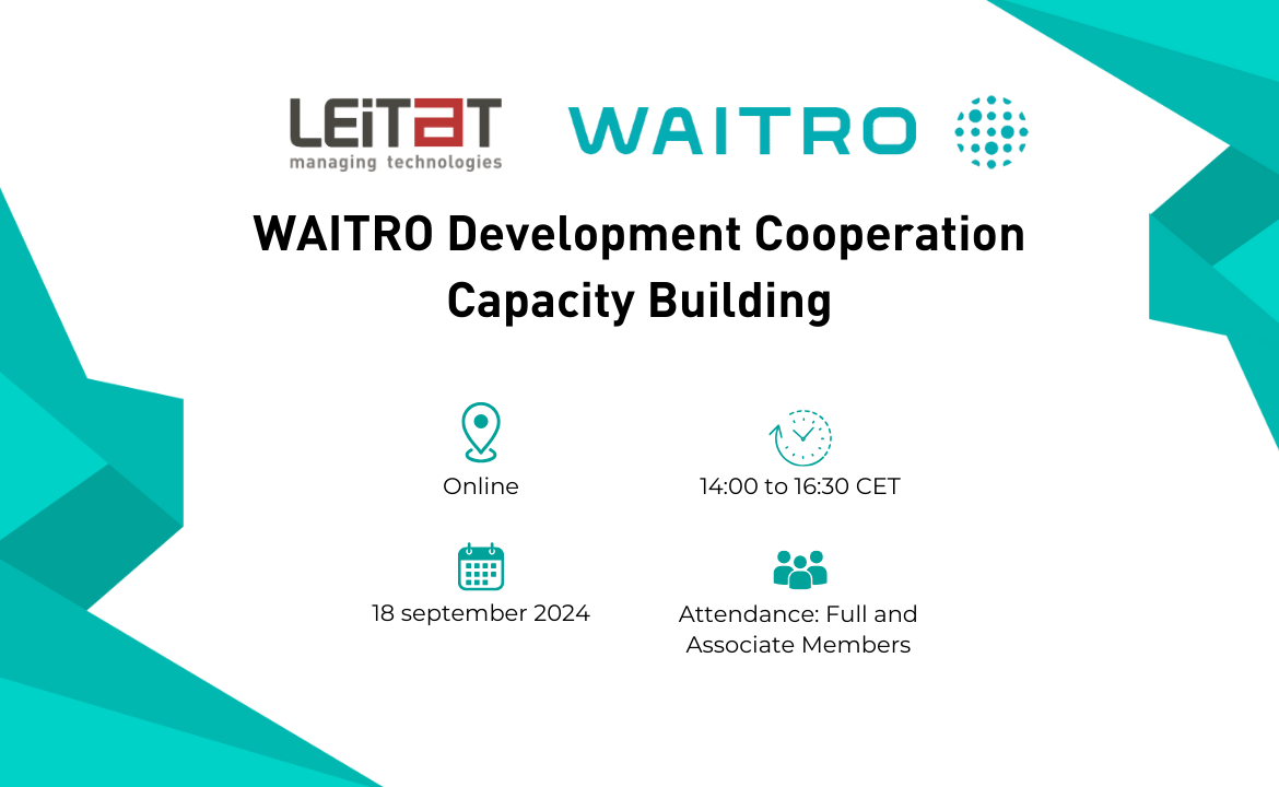 20240808 DevCoop Leitat WAITRO Capacity Building promotion